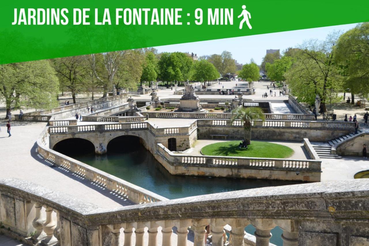 La Balade Nimoise Center Car Park Ac Apartamento Nîmes